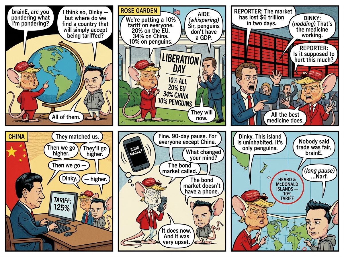 The Tariff Wars comic strip
