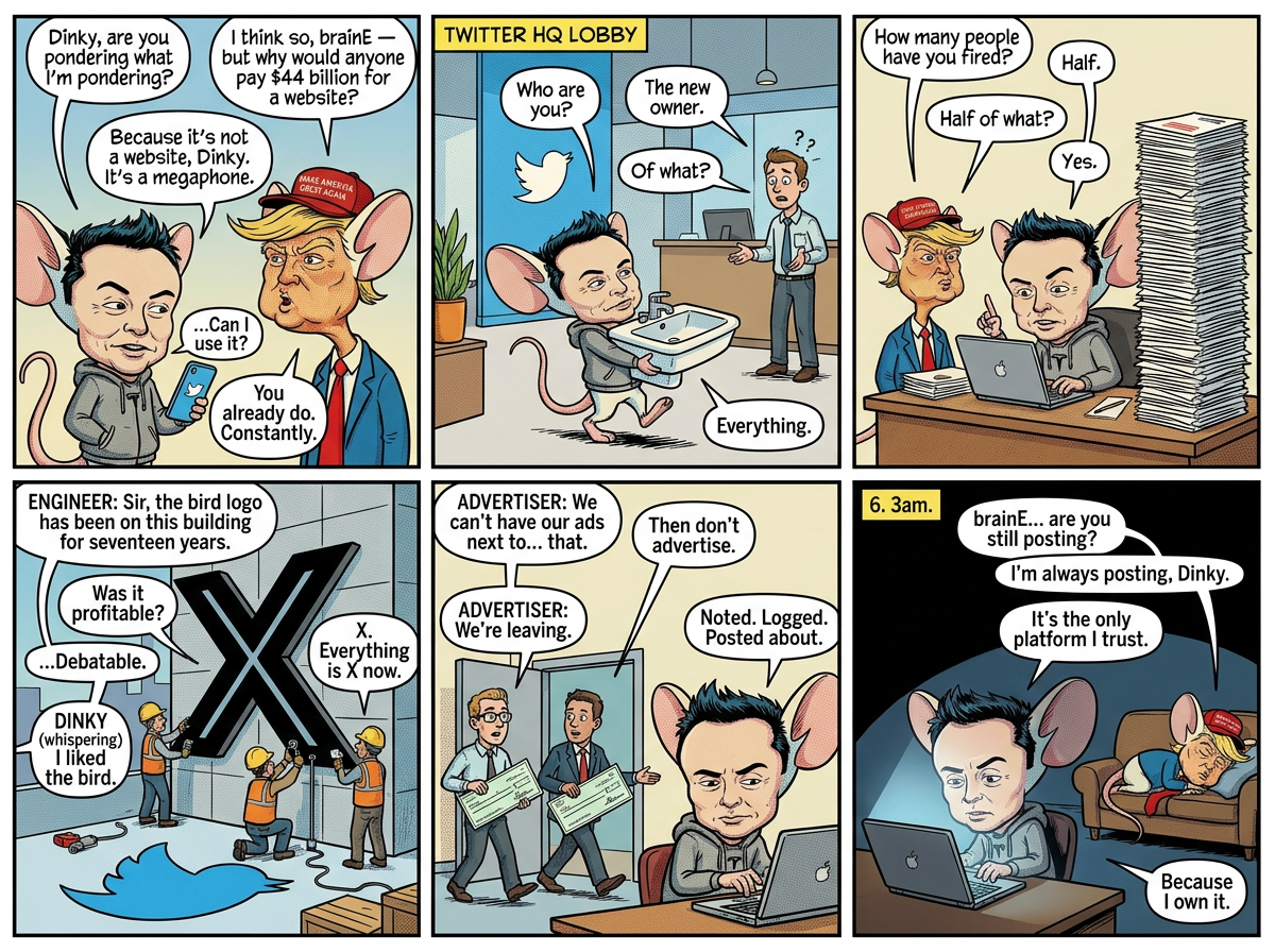 The X Factor comic strip